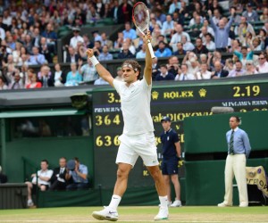 Federer wins Wimbledon 2012