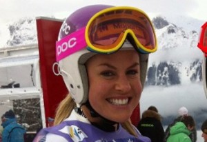 Top British women's skier, Chemmy Alcott 