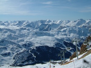 The French resort of Meribel, scene of Schumacher's skiing accident