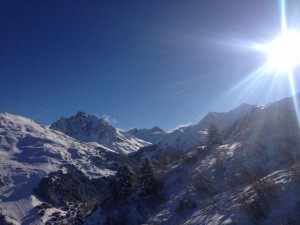 Meribel - the location of Michael Schumacher's fateful accident (image: Meribel Coeur des 3 Vallees)