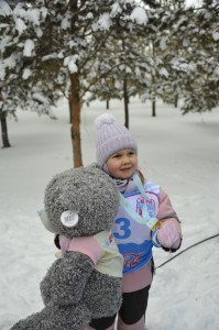 Snow fun at Astana Central Park