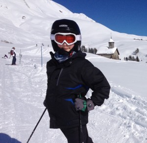 Sam at Le Grand Bornand