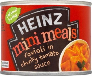 Heinz ravioli