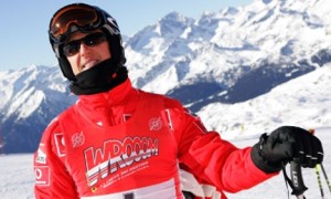 Michael Schumacher - a keen and competent skiier
