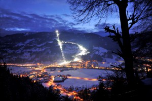 Hochzillertal by night