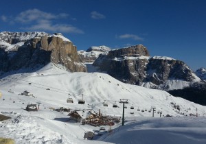 The Gruppo del Sella - centrepiece of the Sella Ronda