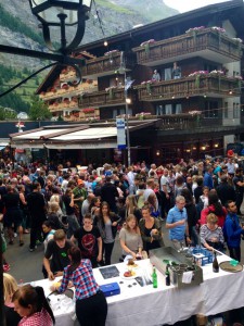 Zermatt street party July 2015