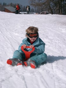 Snow fun in La Plagne