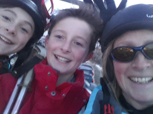 Stuck on a chairlift in Alpe d'Huez!