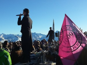 Party time at La Folie Douce