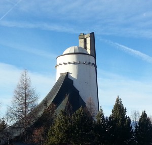 Striking concert venue: the church of Notre-Dame des Neiges