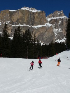 The Dolomite mountainscapes are unique in the Alps