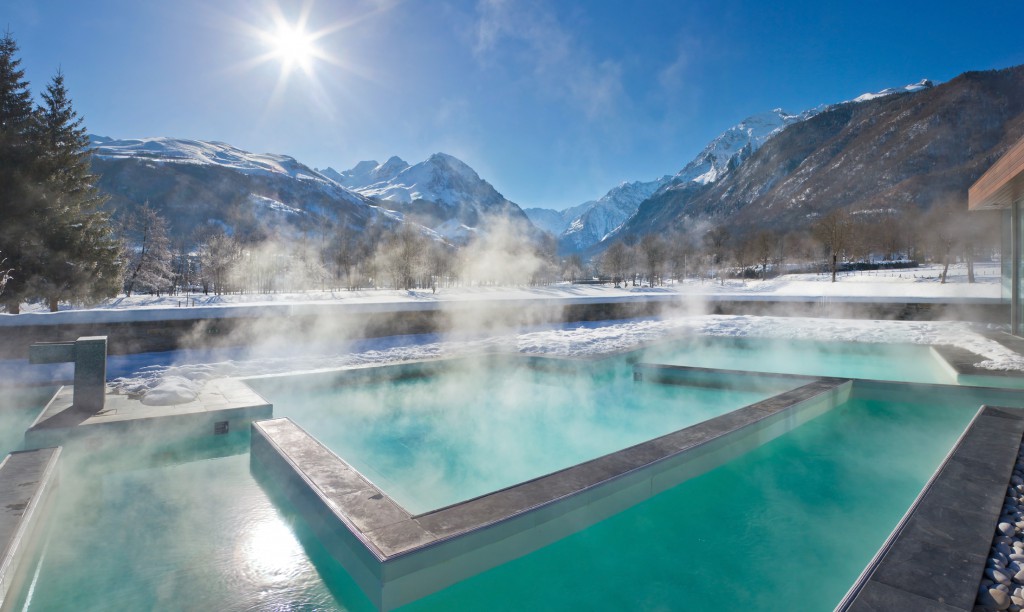 Spa Balnea below the resort of Peyragudes