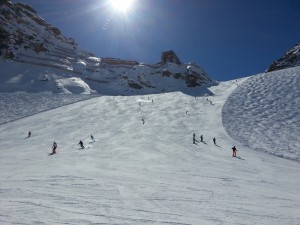 Beautiful, wide slopes - perfect for intermediate skiers