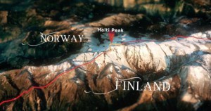 birthday mountain, Norway Finland border