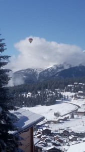 Dizzy heights .. hot-air ballooning in Les Saisies