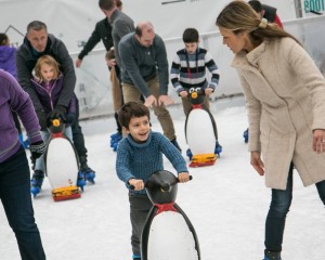 Have a go at ice skating in the Mountain Village