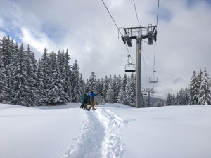 Plenty of snow this weekend in Meribel in the 3 Vallees