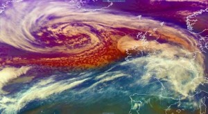 Storm Eleanor - largely responsible for such extreme weather in the Alps