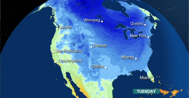 Arctic blast brings coldest temperatures in two decades