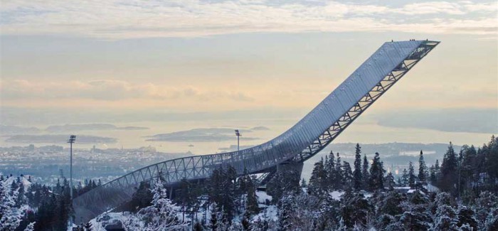 Spend the night at the top of a ski jump