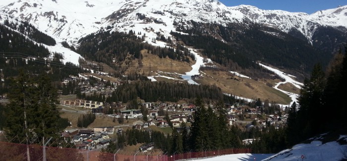 Big thaw in the Arlberg