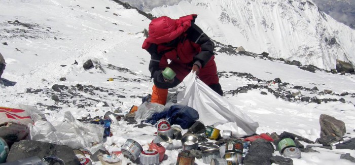 Cleaning up Everest