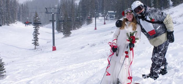 Mountaintop matrimony at Loveland