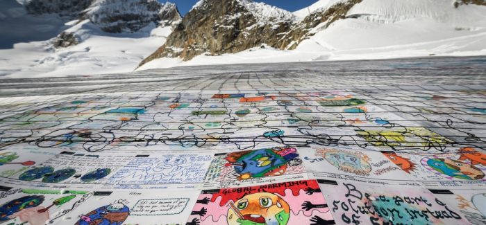 Kids’ record-breaking postcard sends climate change message