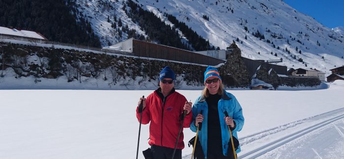 Cross-country skiing in Galtür